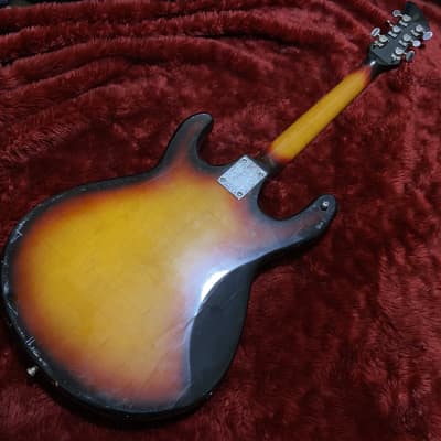 c.1968- Guyatone LG-250T “Perfect” Mosrite Style MIJ Vintage Guitars “Sunburst” image 14