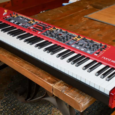 Nord Stage 2 EX HA88 Hammer Action 88-Key Digital Piano 2015 - 2016 - Red