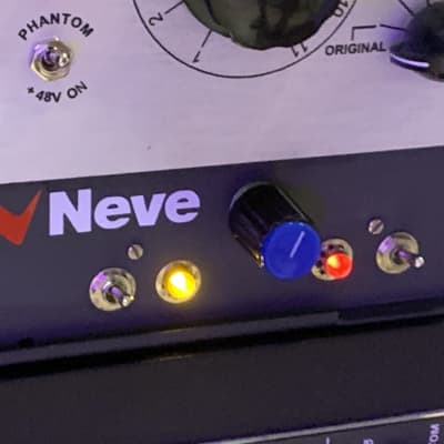 Neve V1 racked channel strip with phantom, EQ, filters and pad image 2