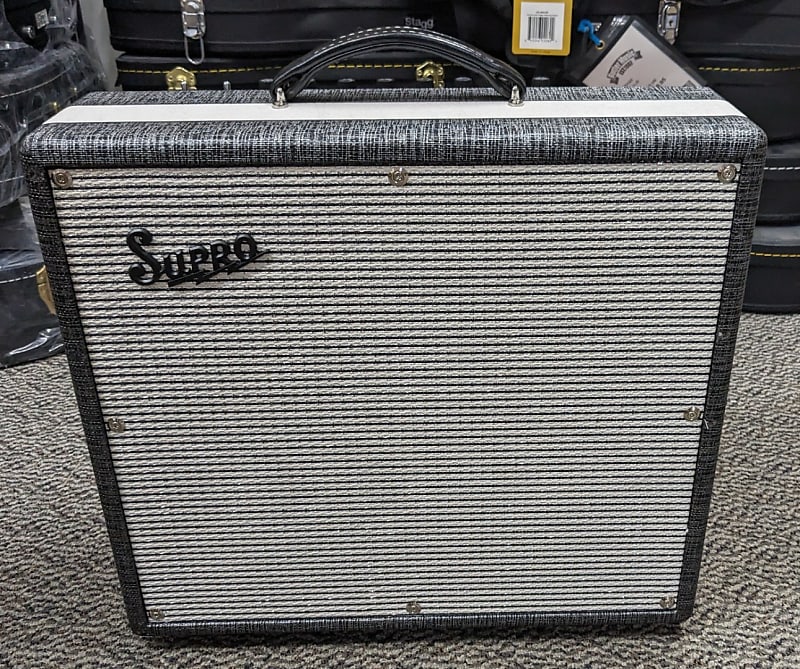 Supro Black Magick Reverb 1x12 25Watt Tube Combo Guitar Reverb