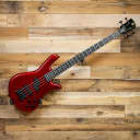Spector PERF4MRD Performer 4 Electric Bass Guitar Metallic Red 4-String