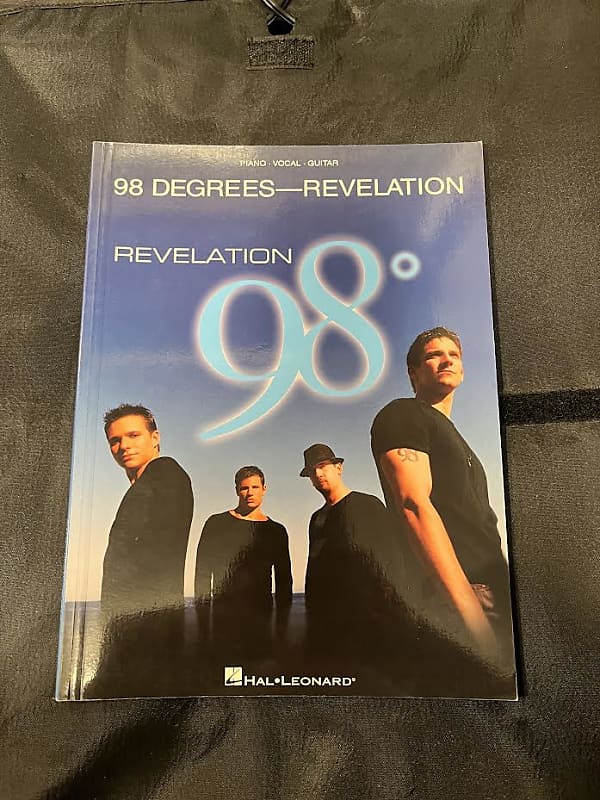 Hal Leonard 98 Degrees Piano, Vocal, and Guitar Sheet Music Book