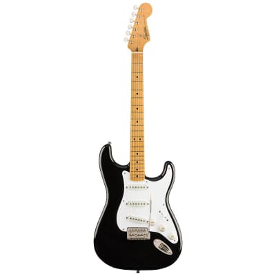 Squier Classic Vibe '50s Stratocaster Electric Guitar (Black) image 3