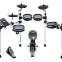 Alesis Command Mesh Kit 8-Piece Drum Kit with Over 600 Sounds All Mesh Pads 3-Sided Chrome Rack