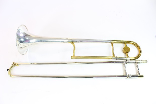 H.N. White King 2B Silversonic Professional Trombone with