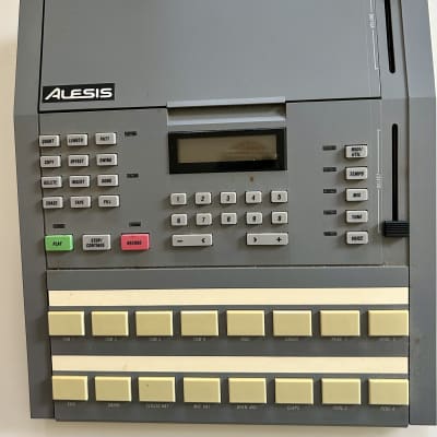 Alesis HR-16 High Sample Rate 16-Bit Drum Machine 1980s - Gray