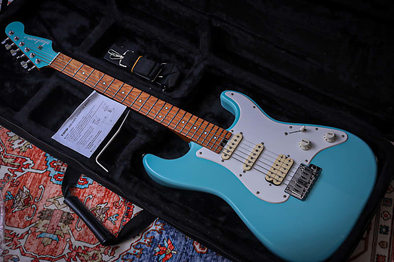 JACKSON MIJ Series Signature Misha Mansoor So-Cal 2PT "Daphne Blue + Maple" (2021) image 1