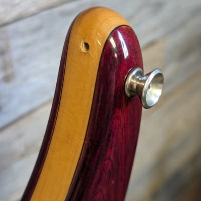 (16498) Daion Power Mark XX-B 4 String Bass '75-'84 - Wine Red image 16