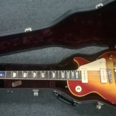 Gibson Les Paul 1990's Burgandy Lined Historic Custom Shop Case Deluxe Standard Custom Junior image 8