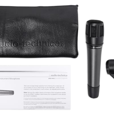 Audio Technica ATM650 Dynamic Guitar/Snare/Percussion Instrument Microphone Mic image 6