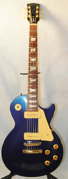 Gibson Les Paul Studio Gem Series P-90's 1996 Sapphire Blue