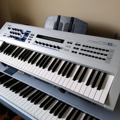 Yamaha CS6X Control Synthesizer 1999 - Silver