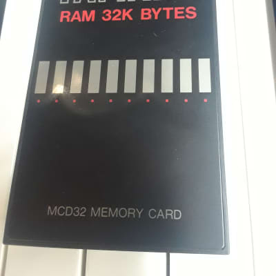 Yamaha MCD32, 32K RAM / DATA Memory Card, New in BoxFree 