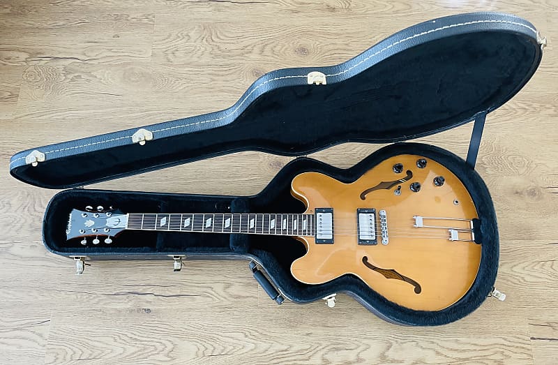 beep　Epiphone riviera Epiphone Riviera Reissue 1994 w/Frequensator Tailpiece - Cherry