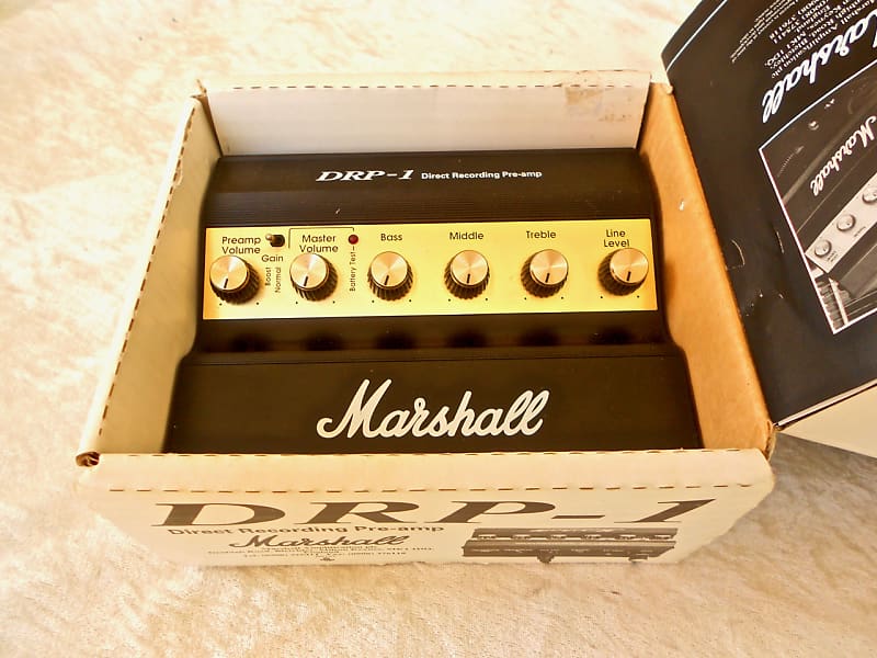 ギター Marshall DRP-1 Marshall DRP-1 Direct Recording Preamp Effects Pedal Free