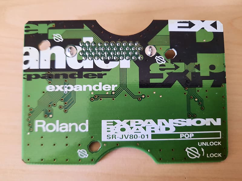 Roland SR-JV80-01 Pop Expansion Board - Recapped | Reverb