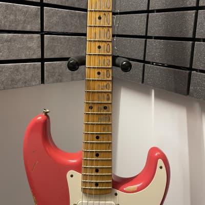 Fender Custom Shop Stratocaster  2014 Fiesta Red image 4