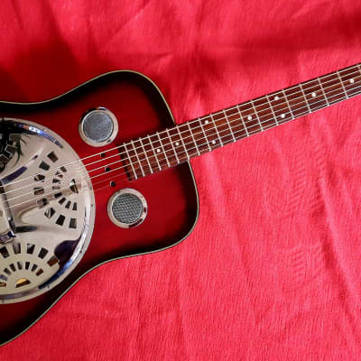 Late 1980's Hohner Dobro Resonator Guitar With Built In Electronics image 2