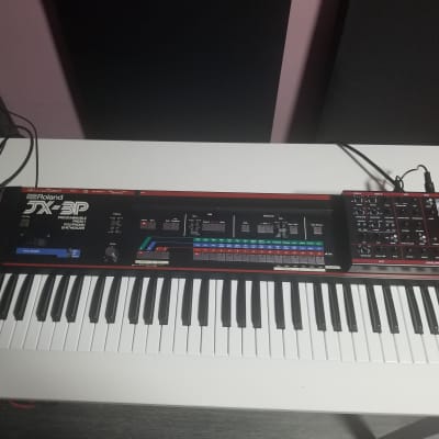 Roland JX-3P 61-Key Synthesizer with Dtronics DT-200 V3