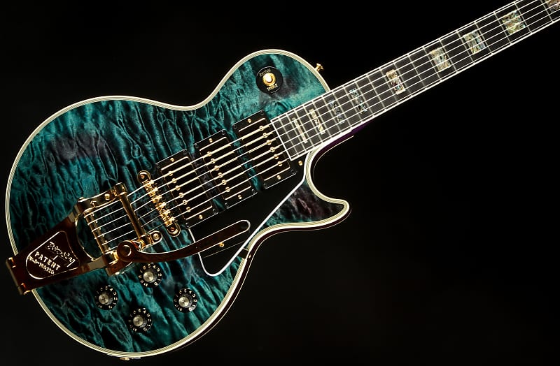 ギター Gibson Les Paul Custom Nordic Blue 3A Gibson Les Paul