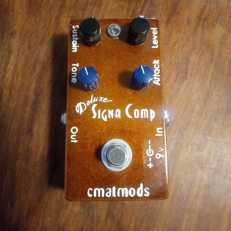 CMATMods Deluxe Signa Comp Compressor Pedal, Excellent Tone