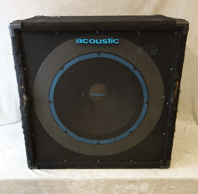 Acoustic 1x18 Bass Guitar Cabinet Reverb