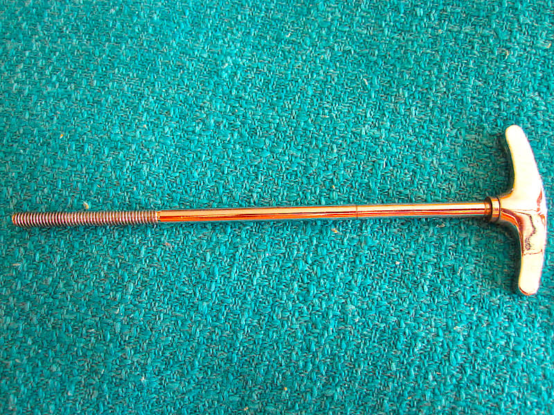 Ludwig 6" Bass Drum T-handle Tension Rod USED image 1