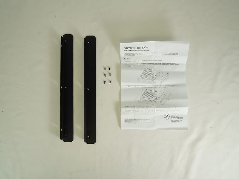 Mackie Onyx12 Rack Ear Kit For Onyx 12 Mixer Reverb