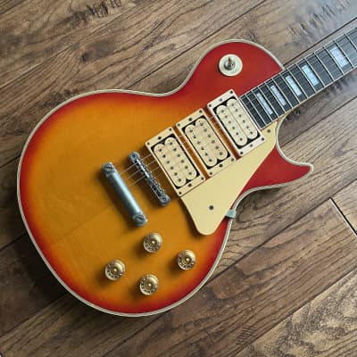 1980s Burny RLC Custom Ace Frehley Electric Guitar 3 Pickups LP Dimarzio Upgrade gibson Burst image 1
