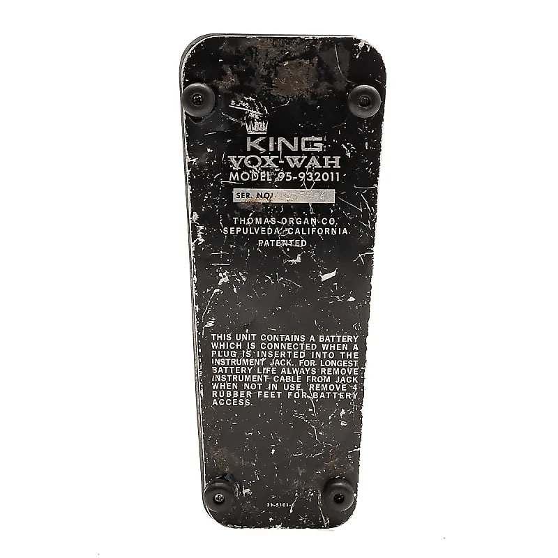 Vox King Vox-Wah USA | Reverb