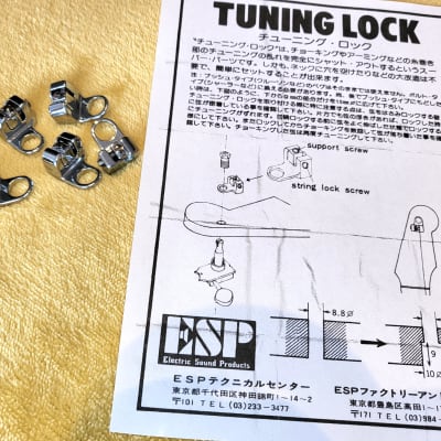 Very Rare NOS ESP Navigator Tuning Lock for Stratocaster Guitars (B) image 1