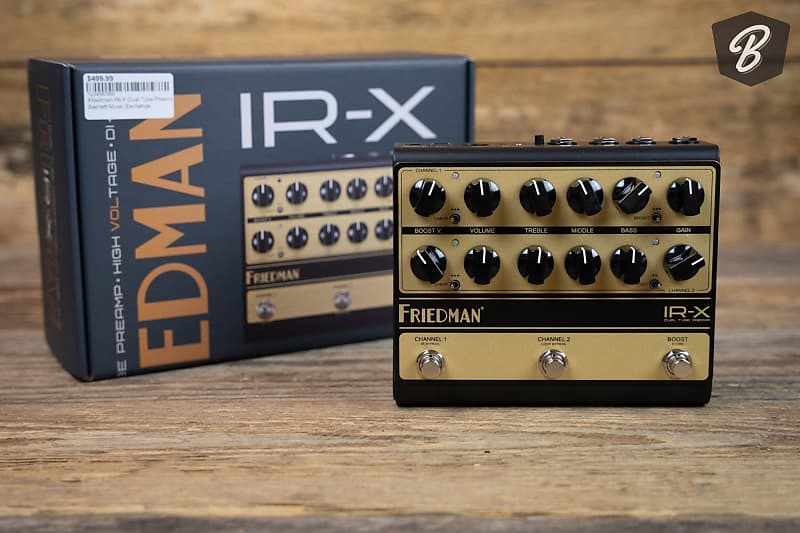 Friedman IR-X Dual Tube Preamp | Reverb