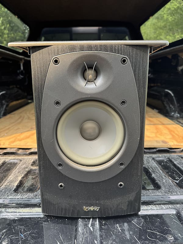 Infinity Beta 20 Bookshelf Speaker Single Vintage Home Audio HiFi Stereo Grill  			