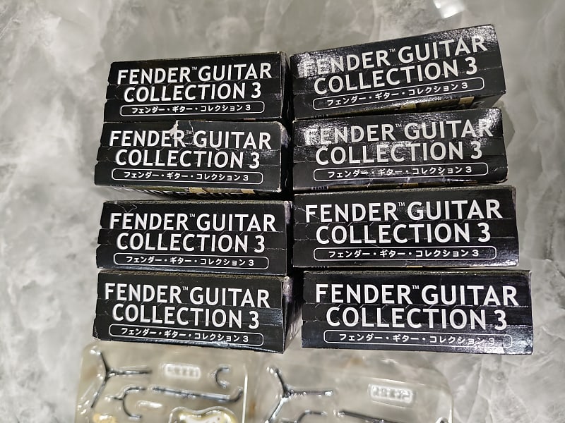 F-Toys Fender Guitar Collection 3 1/8 Scale Model *Complete Collection*