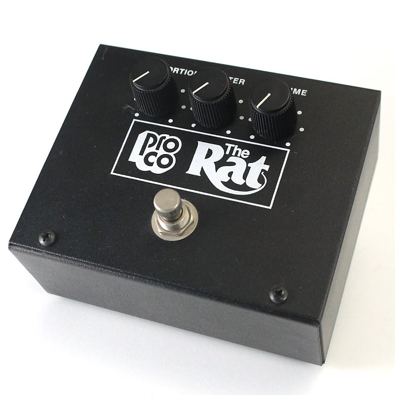 ギター ProCo RAT 20200112 Pro Co RAT (1986年製) - Guitar Stuff Blog