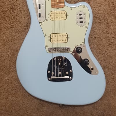 Fender Vintera '60s Jaguar Modified HH with Pau Ferro Fretboard 2019 - Present - Sonic Blue image 7