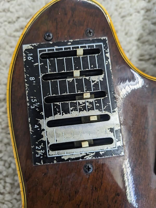 【有識者求ム！】Guitorgan MCI B-35　ギターオルガン　ジャンク MCI Guitorgan B-35 1978 Cherry - Guitar Organ (Vox, Aria