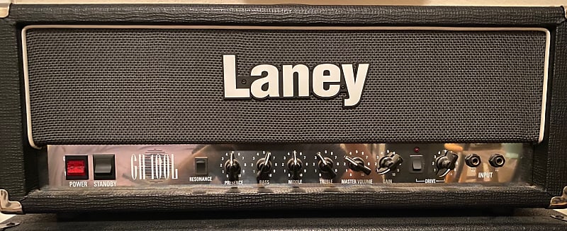 Laney GH100L Single-Channel 100-Watt Tube Guitar Amp Head 2000s - Black | Reverb