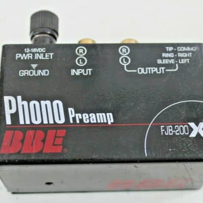 BBE FJB-200X  Phono Preamp Without Power Supply VG Used Tested Work Normal image 2