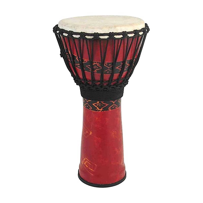Toca SFDJ-12RP Freestyle Rope Tuned 12" Djembe, Red image 1