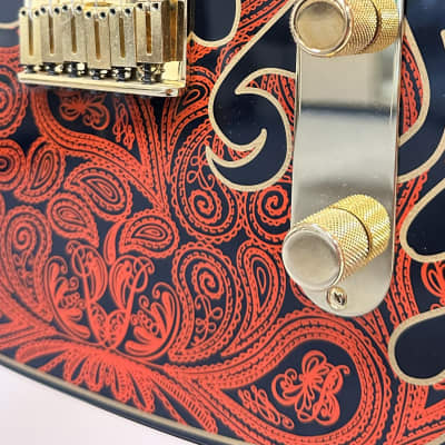 Fender James Burton Artist Series Signature Telecaster Red Paisley Flames image 6