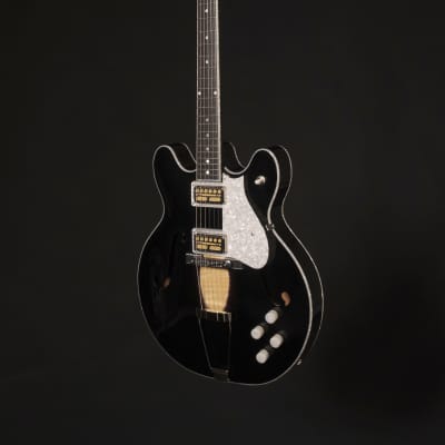 Hammett H780 'Black Pearl' 2022 Black-Burst / ES-330 / Harmony H77 image 4