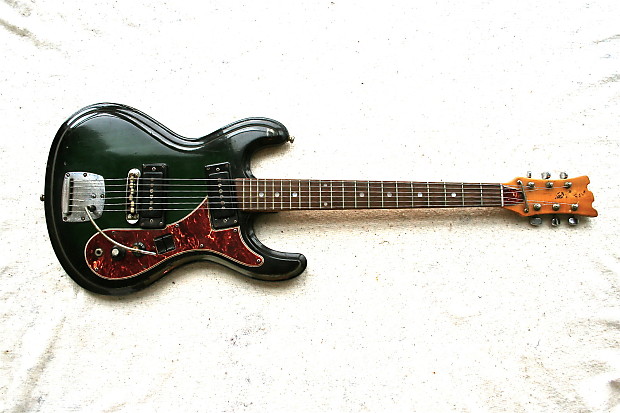 Aria Diamond Univox Hi-Flier 1969 Green Burst | Reverb Canada