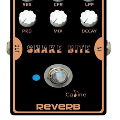 Caline CP-26 Snake Bite Reverb Delay Superb Ambient Response a lot of control FREE USA Shipping image 4