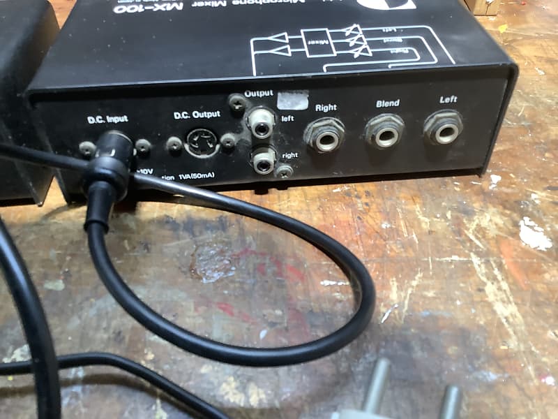 Nakamichi MX-100 Microphone Mixer + PS 100 Power supply | Reverb