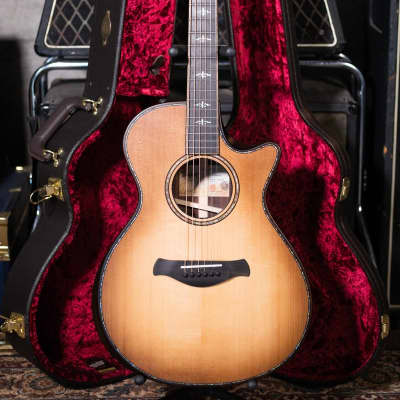 Taylor 912ce Builder's Edition Grand Concert Acoustic/Electric - Wild Honey Burst Top with Hardshell Case - Demo image 19