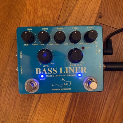ベース HAO BASS LINER Bass 5Band EQ Preamp HAO Bass Liner Pedal Review - Premier Guitar
