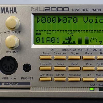 YAMAHA MU500 UW500 USB Tone Generator music synthesizer
