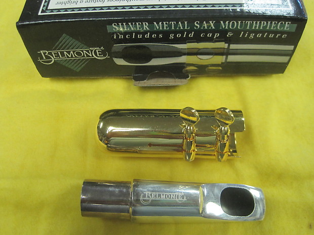 Belmonte Silver Metal Sax Mouthpiece image 1