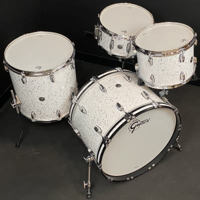Gretsch 22/13/16" Brooklyn Drum Set - Fiesta Pearl image 4